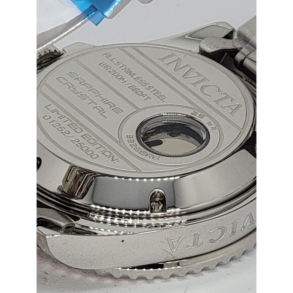 Invicta Limited Edition Pro Diver Automatic Black Dial Pepsi Bezel Men's Watch - Picture 5 of 9